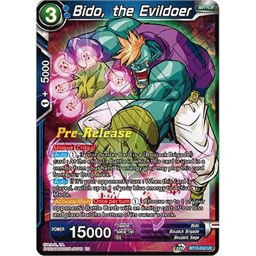 Image for Bido, the Evildoer (BT13-052) (DBS-B13PRE) - Dragon Ball Super: Masters