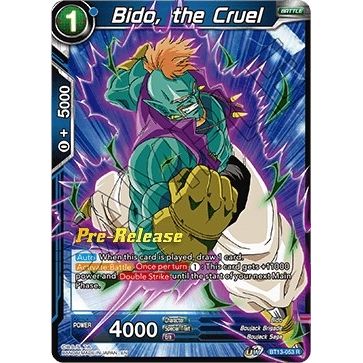 Image for Bido, the Cruel (BT13-053) (DBS-B13PRE) - Dragon Ball Super: Masters