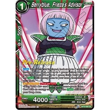 Image for Berryblue, Frieza's Advisor (BT13-080) (DBS-B13PRE) - Dragon Ball Super: Masters