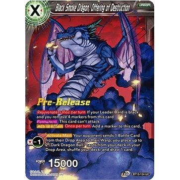 Image for Black Smoke Dragon, Offering of Destruction (BT13-124) (DBS-B13PRE) - Dragon Ball Super: Masters