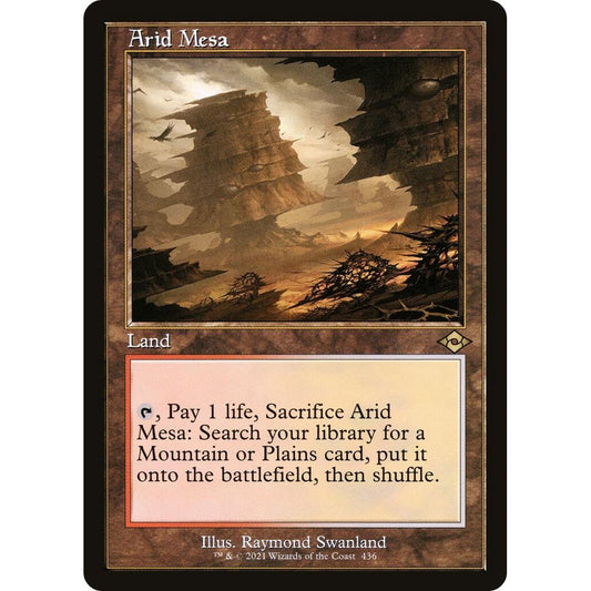 Image for Arid Mesa (Retro Frame) (436) (MH2) - Magic: The Gathering
