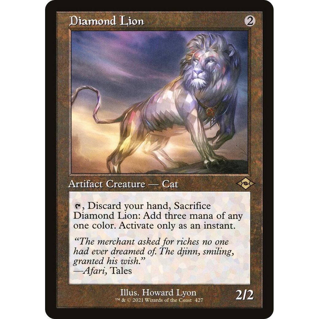 Image for Diamond Lion (Retro Frame) (427) (MH2) - Magic: The Gathering