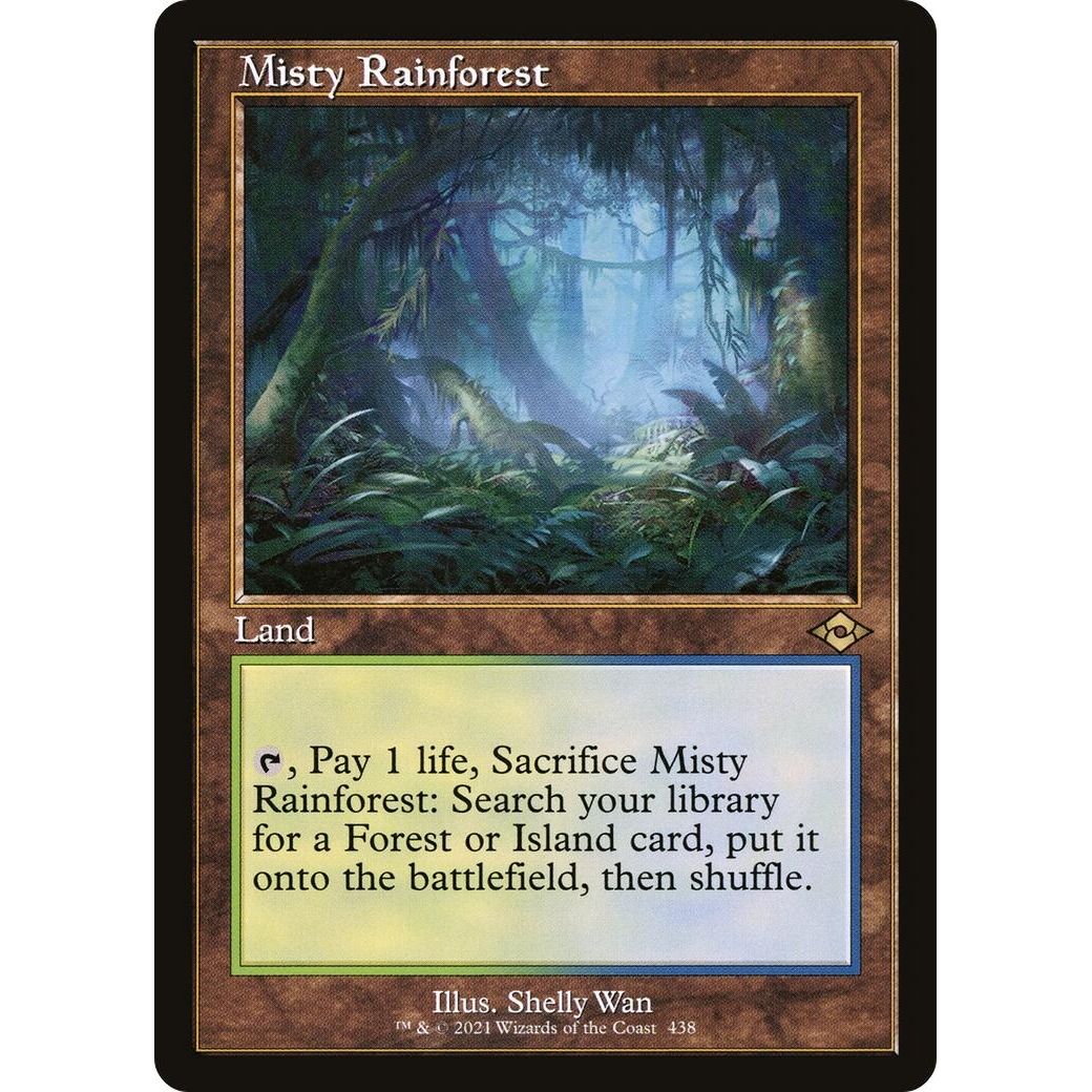 Image for Misty Rainforest (Retro Frame) (438) (MH2) - Magic: The Gathering