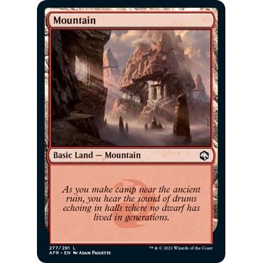 Image for Mountain (277) (277) (AFR) - Magic: The Gathering
