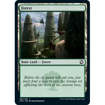 Image for Forest (281) (281) (AFR) - Magic: The Gathering