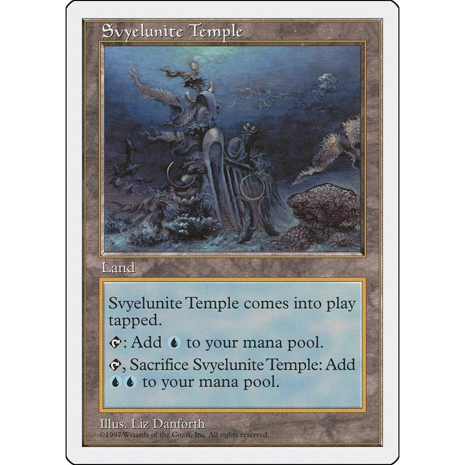 Image for Svyelunite Temple (5ED) - Magic: The Gathering