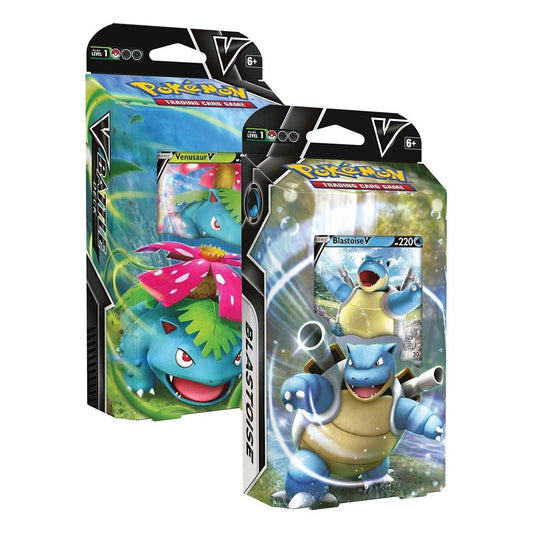 Image for Blastoise V/Venusaur V Battle Decks [Set of 2] - Pokemon