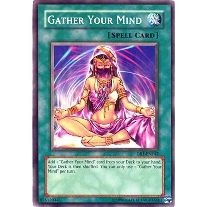 Image for Gather Your Mind (DR1-EN142) (DR1) - YuGiOh