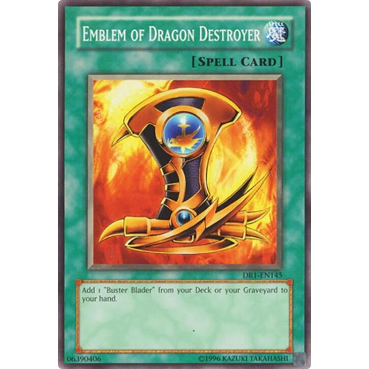 Image for Emblem of Dragon Destroyer (DR1-EN145) (DR1) - YuGiOh