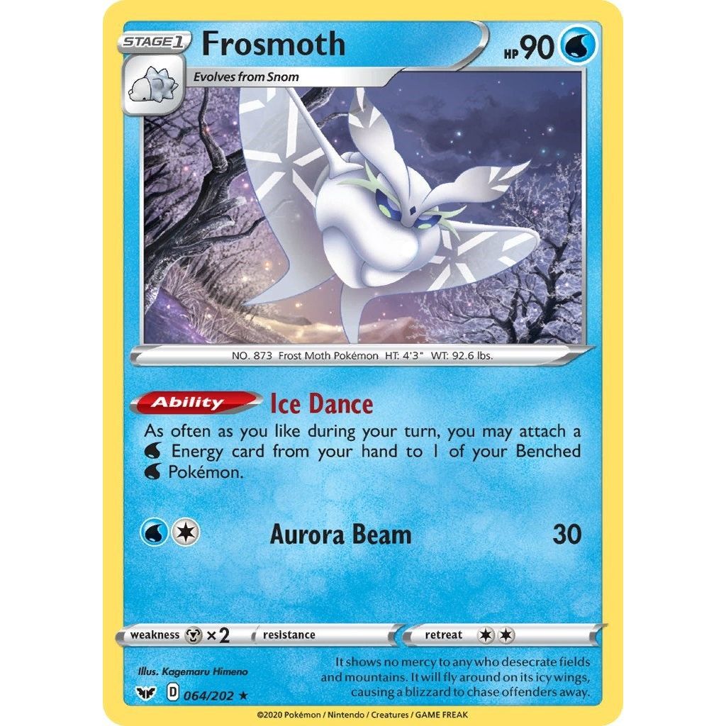 Image for Frosmoth - 064/202 (Non-Holo) (064/202) (PR) - Pokemon