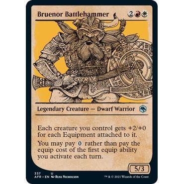 Image for Bruenor Battlehammer (Showcase) (337) (AFR) - Magic: The Gathering