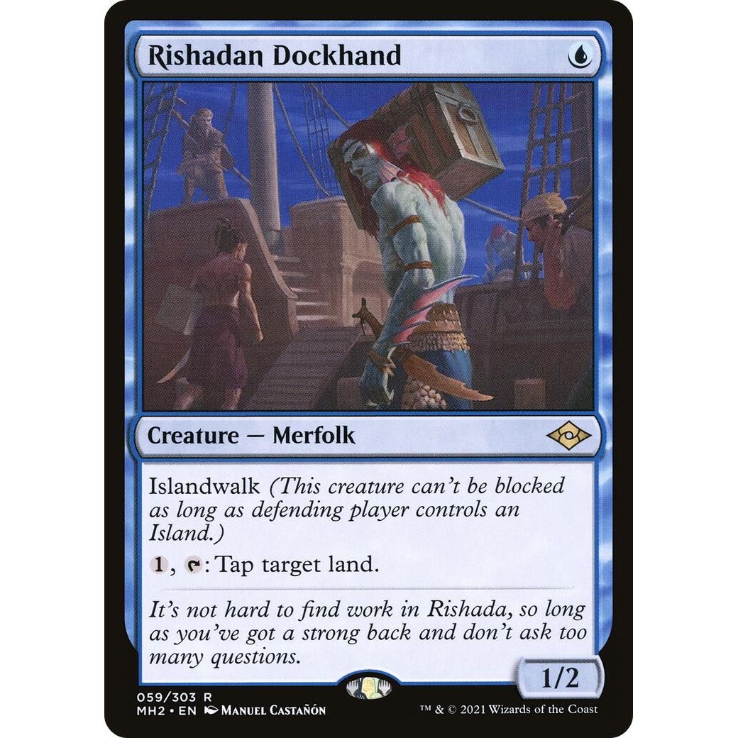 Image for Rishadan Dockhand (59) (MH2) - Magic: The Gathering