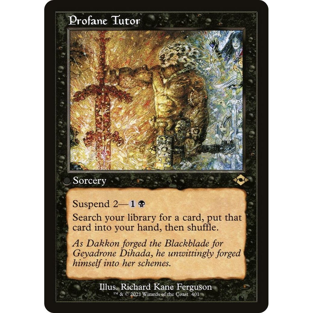 Image for Profane Tutor (Retro Frame) (401) (MH2) - Magic: The Gathering