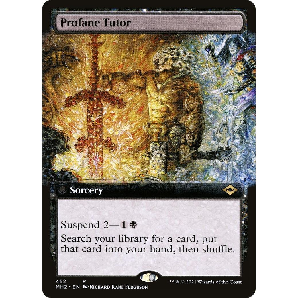Image for Profane Tutor (Extended Art) (452) (MH2) - Magic: The Gathering