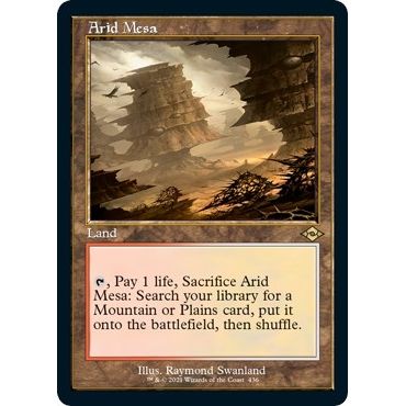 Image for Arid Mesa (Retro Frame) (Foil Etched) (436) (MH2) - Magic: The Gathering