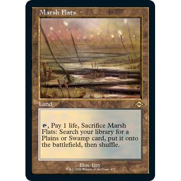 Image for Marsh Flats (Retro Frame) (Foil Etched) (437) (MH2) - Magic: The Gathering