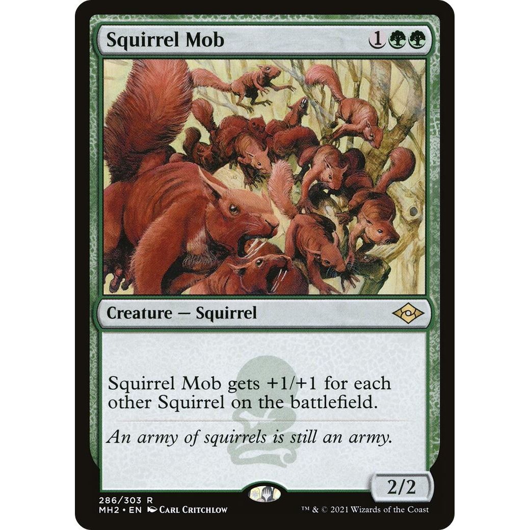 Image for Squirrel Mob (286) (MH2) - Magic: The Gathering