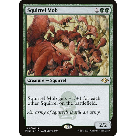 Image for Squirrel Mob (286) (MH2) - Magic: The Gathering