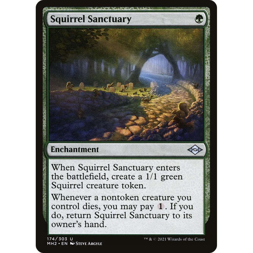 Image for Squirrel Sanctuary (174) (MH2) - Magic: The Gathering