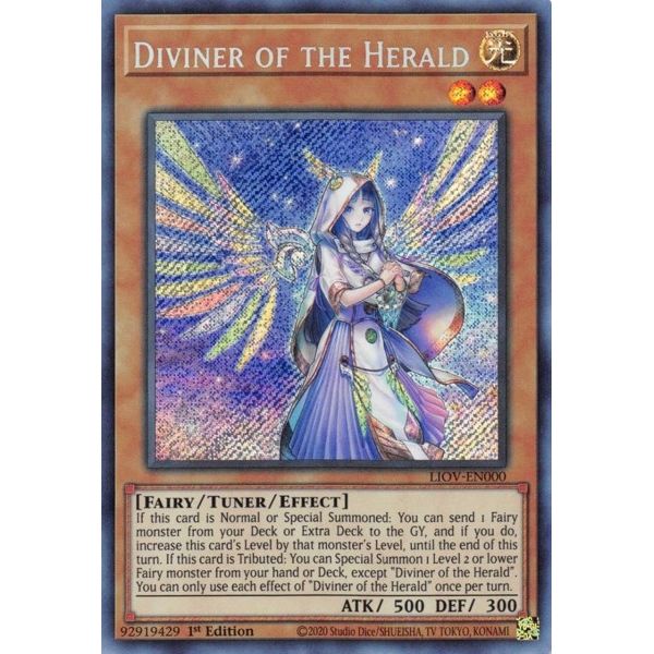 Image for Diviner of the Herald (LIOV-EN000) (LIOV) - YuGiOh