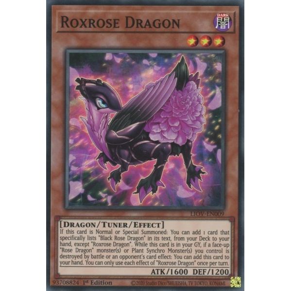 Image for Roxrose Dragon (LIOV-EN009) (LIOV) - YuGiOh