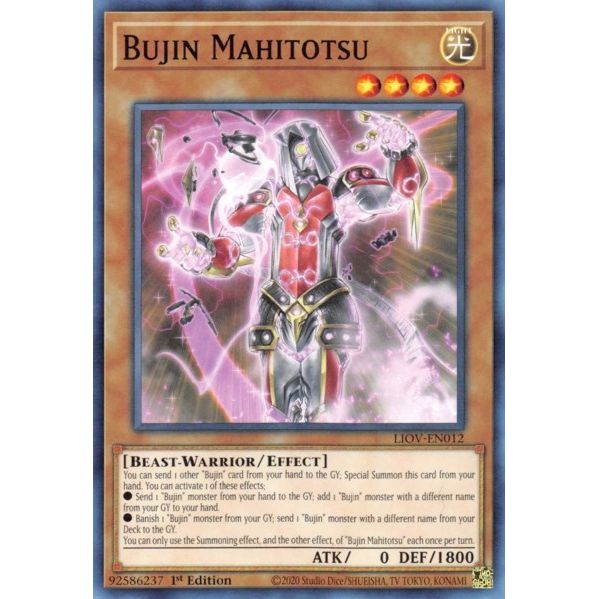 Image for Bujin Mahitotsu (LIOV-EN012) (LIOV) - YuGiOh