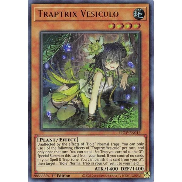 Image for Traptrix Vesiculo (LIOV-EN016) (LIOV) - YuGiOh