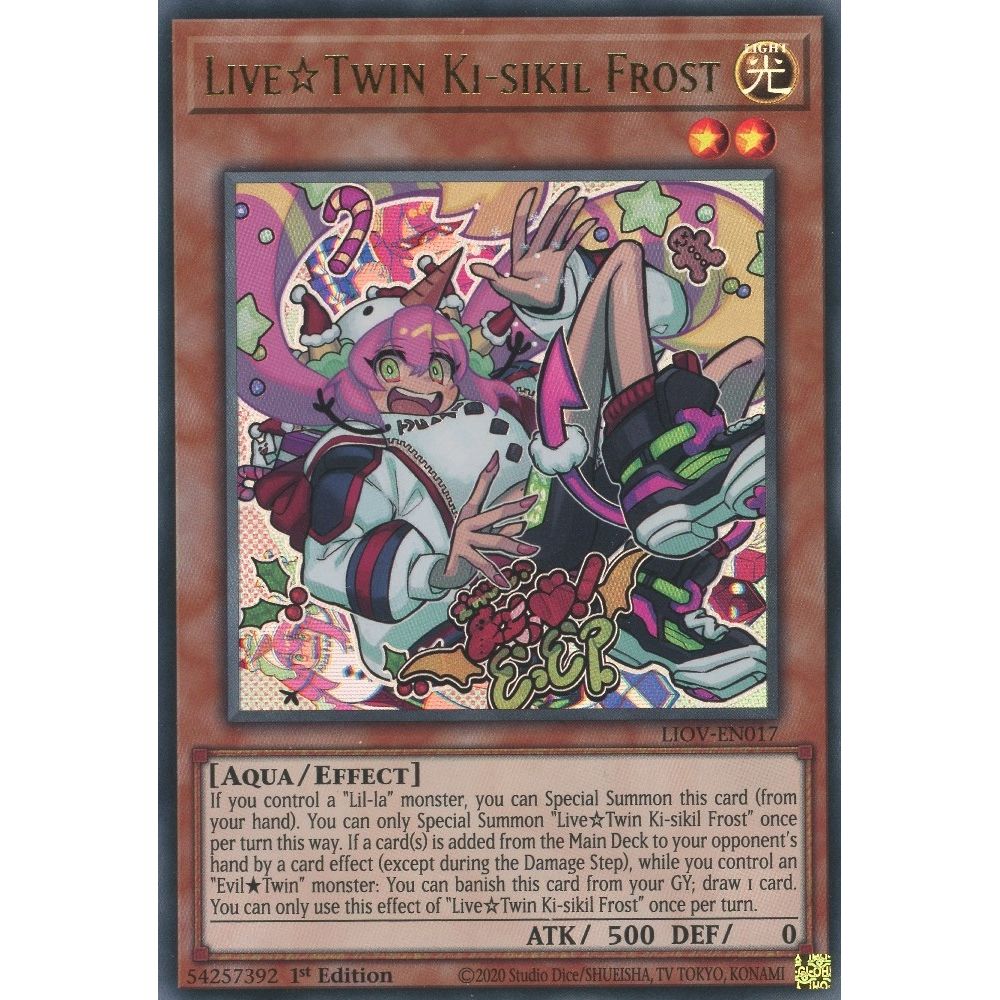 Image for Live Twin Ki-sikil Frost (LIOV-EN017) (LIOV) - YuGiOh