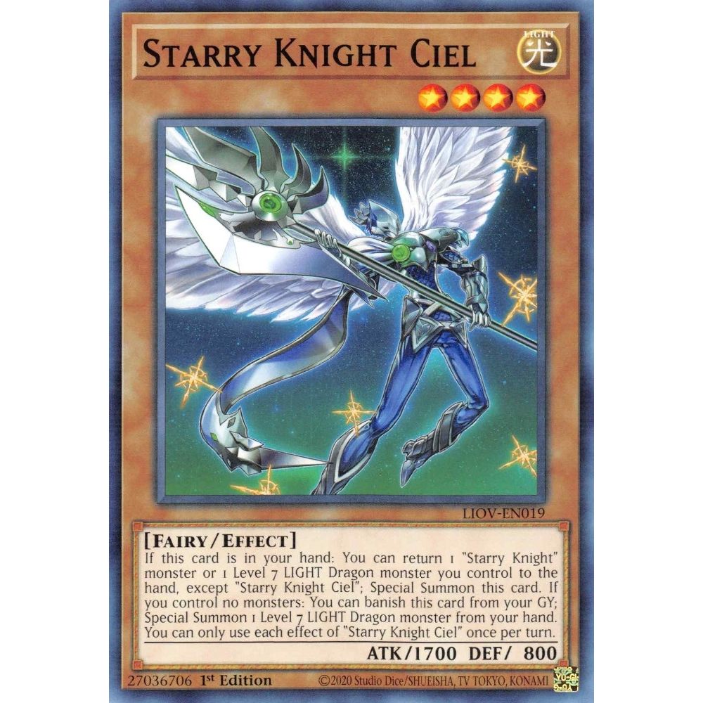 Image for Starry Knight Ciel (LIOV-EN019) (LIOV) - YuGiOh