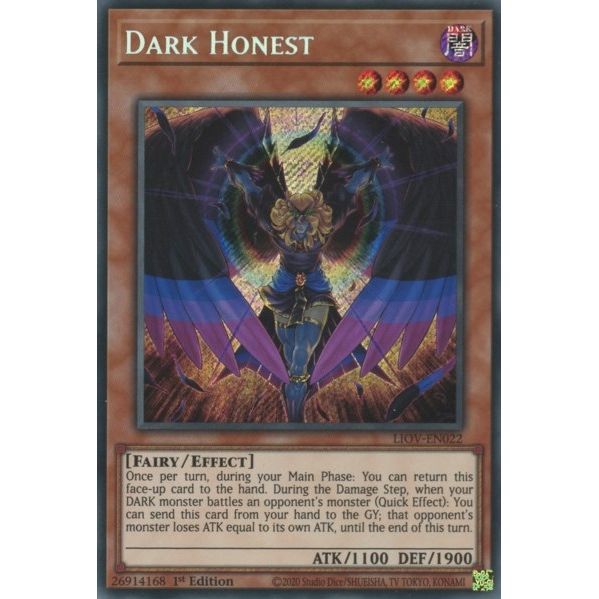 Image for Dark Honest (LIOV-EN022) (LIOV) - YuGiOh
