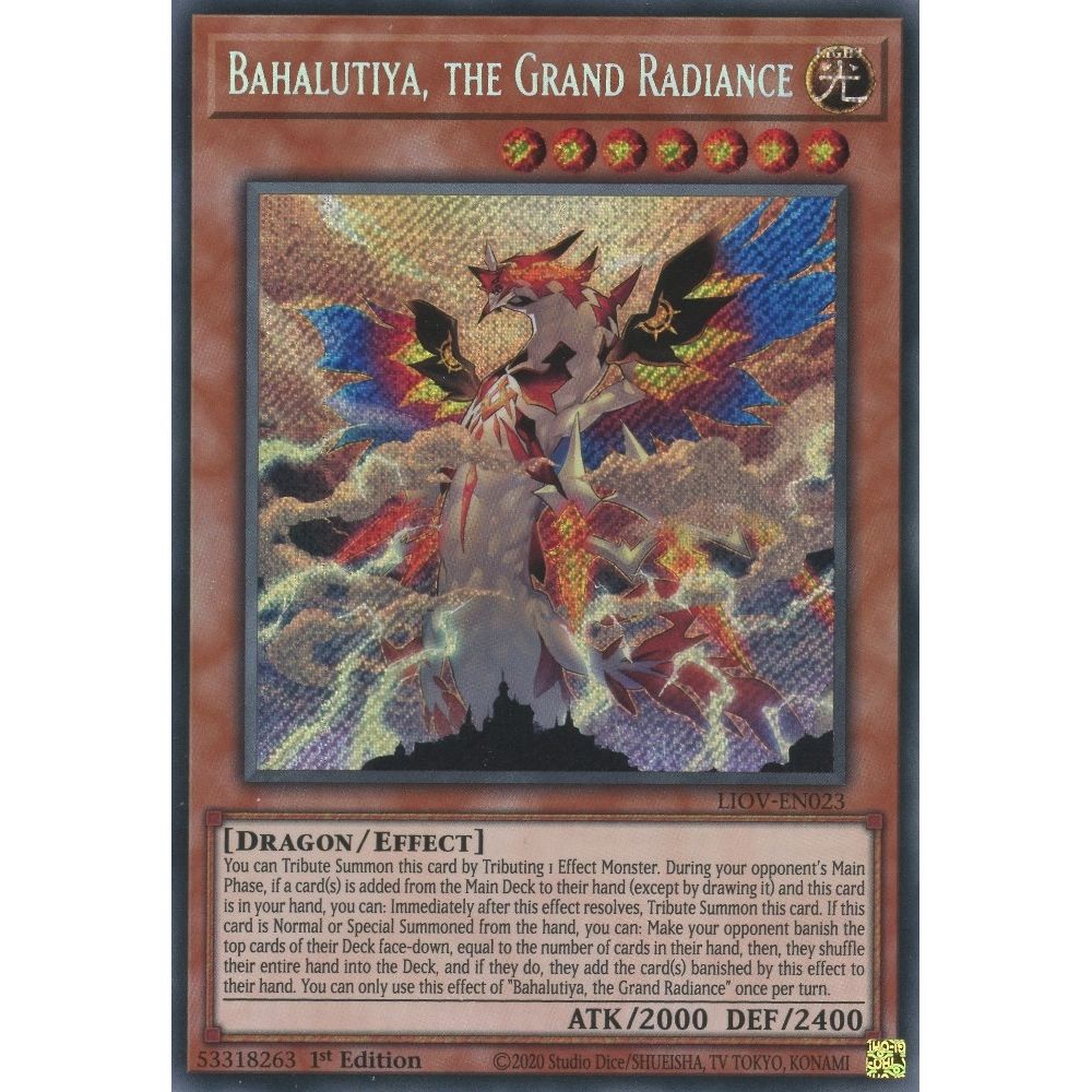 Image for Bahalutiya, the Grand Radiance (LIOV-EN023) (LIOV) - YuGiOh