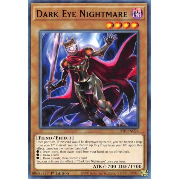 Image for Dark Eye Nightmare (LIOV-EN027) (LIOV) - YuGiOh
