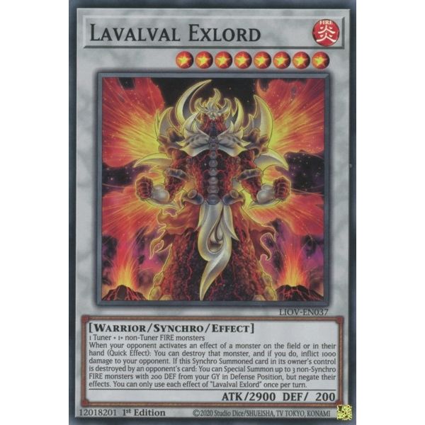 Image for Lavalval Exlord (LIOV-EN037) (LIOV) - YuGiOh