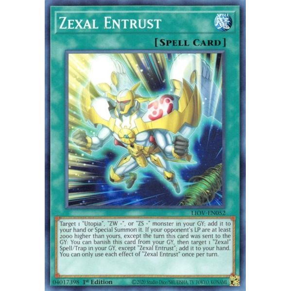 Image for Zexal Entrust (LIOV-EN052) (LIOV) - YuGiOh