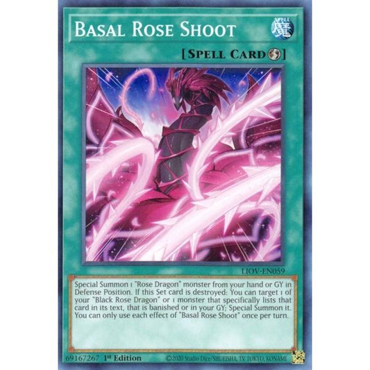 Image for Basal Rose Shoot (LIOV-EN059) (LIOV) - YuGiOh