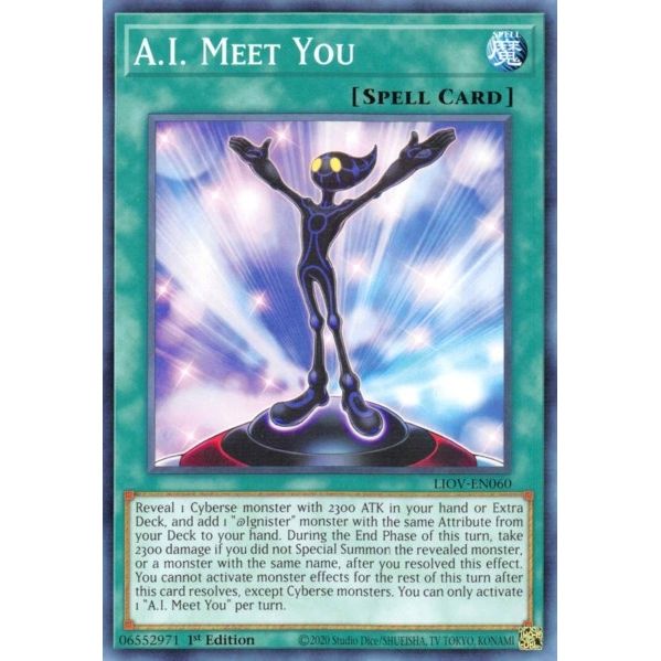 Image for A.I. Meet You (LIOV-EN060) (LIOV) - YuGiOh