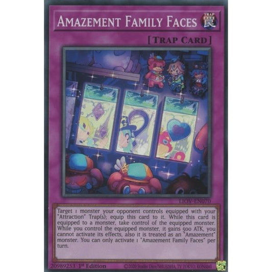 Image for Amazement Family Faces (LIOV-EN070) (LIOV) - YuGiOh