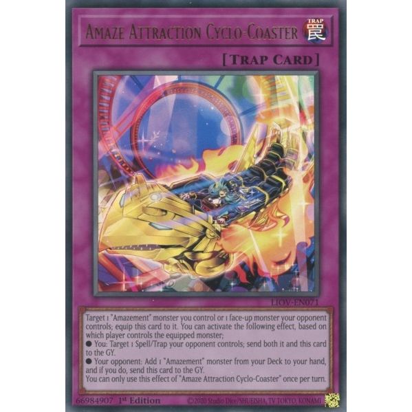 Image for Amaze Attraction Cyclo-Coaster (LIOV-EN071) (LIOV) - YuGiOh