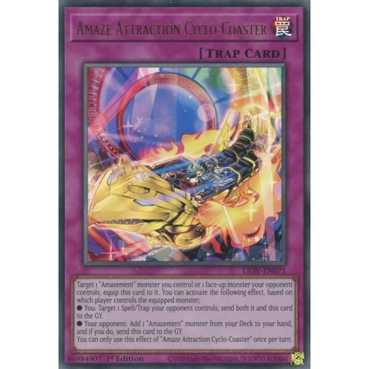 Image for Amaze Attraction Cyclo-Coaster (LIOV-EN071) (LIOV) - YuGiOh