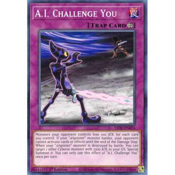 Image for A.I. Challenge You (LIOV-EN076) (LIOV) - YuGiOh