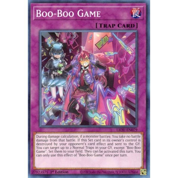 Image for Boo-Boo Game (LIOV-EN079) (LIOV) - YuGiOh