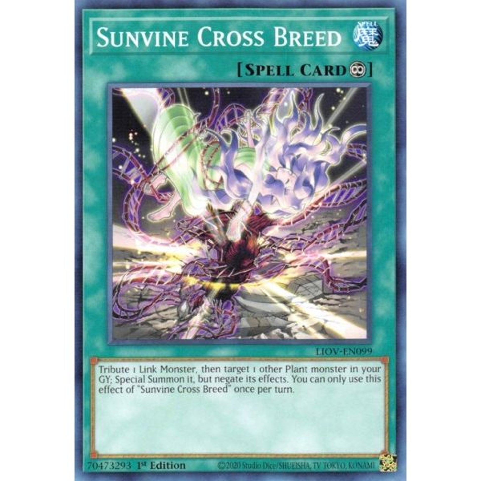 Image for Sunvine Cross Breed (LIOV-EN099) (LIOV) - YuGiOh