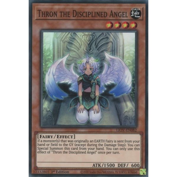Image for Thron the Disciplined Angel (LIOV-EN082) (LIOV) - YuGiOh