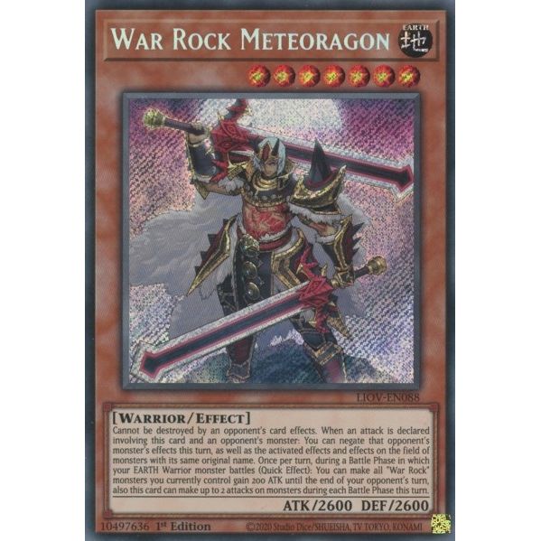 Image for War Rock Meteoragon (LIOV-EN088) (LIOV) - YuGiOh
