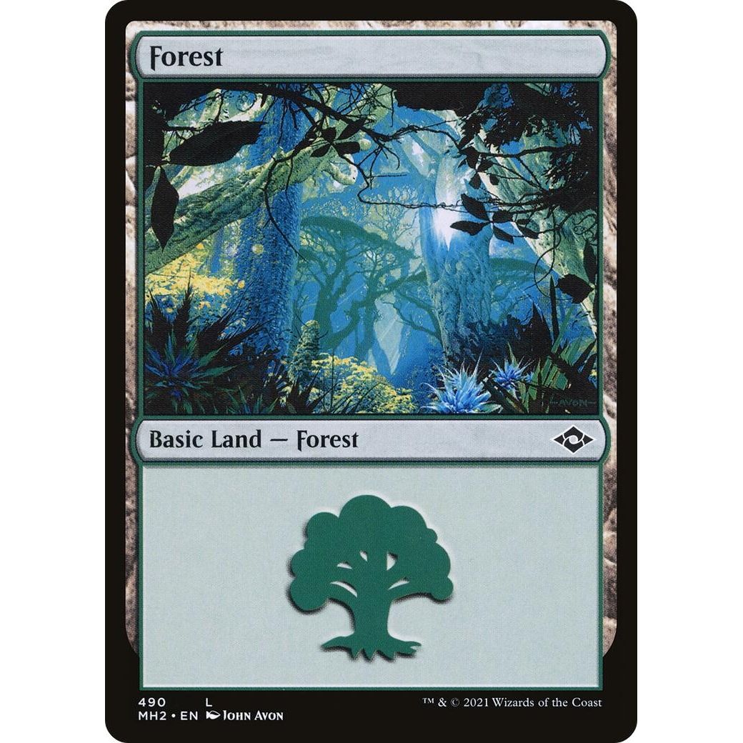 Image for Forest (490) (490) (MH2) - Magic: The Gathering