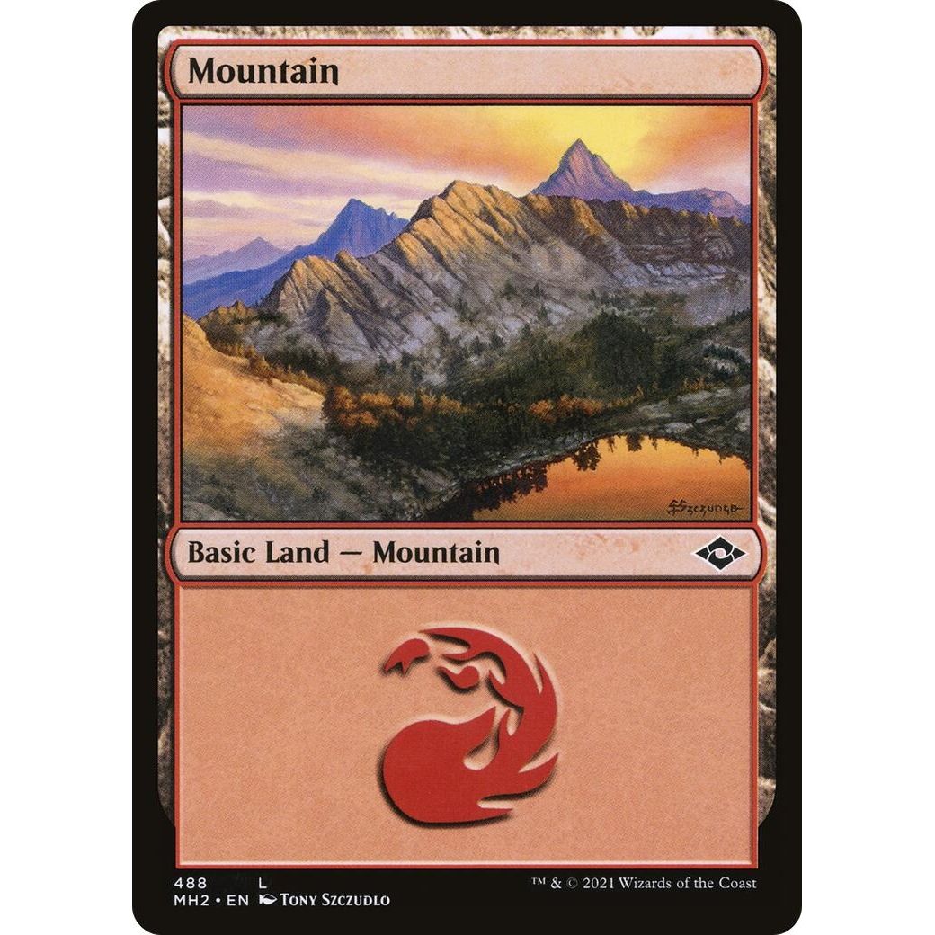 Image for Mountain (488) (488) (MH2) - Magic: The Gathering