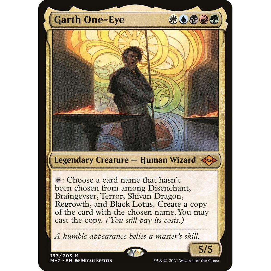 Image for Garth One-Eye (197) (MH2) - Magic: The Gathering