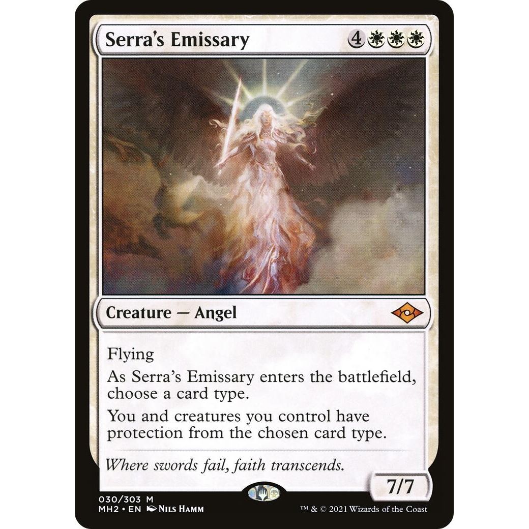 Image for Serra's Emissary (30) (MH2) - Magic: The Gathering