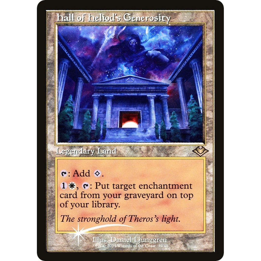 Image for Hall of Heliod's Generosity (Retro Frame) (39) (MH1) - Magic: The Gathering