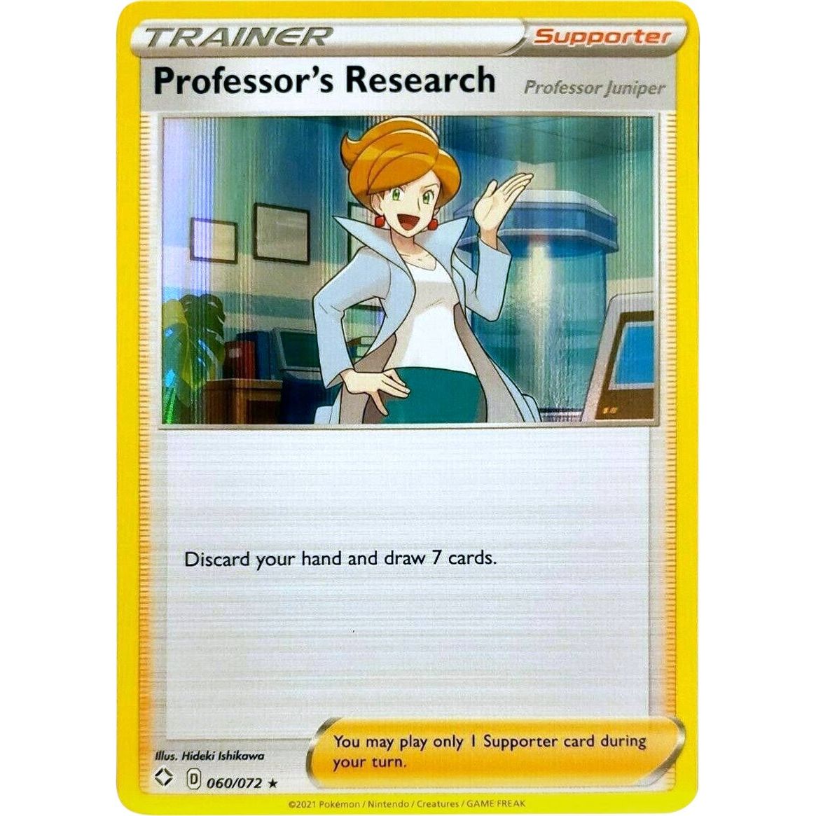 Image for Professor's Research - 060/072 (Holofoil) (060/072) (PR) - Pokemon